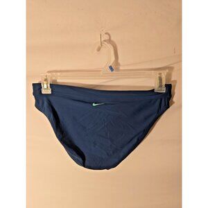 Nike Bikini Bottoms Swimsuit Blue Womens Size 12 Large L